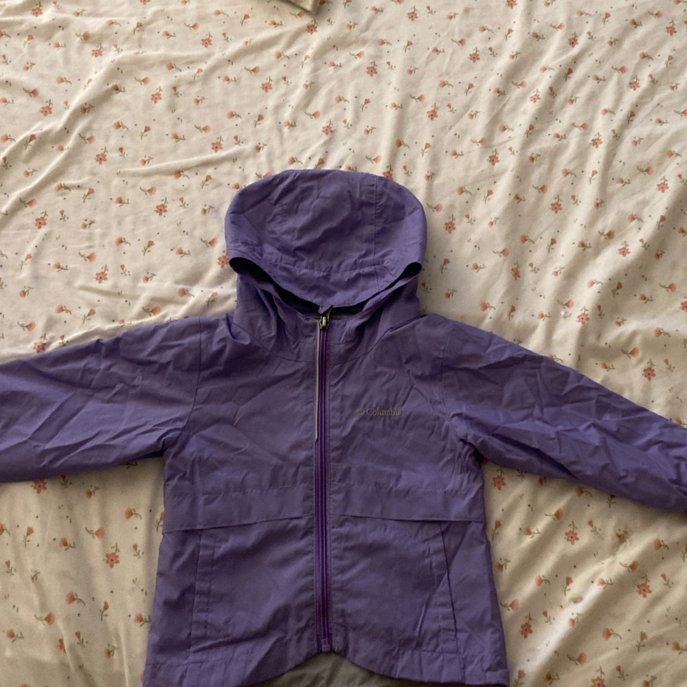 Columbia Kids Lavender Raincoat